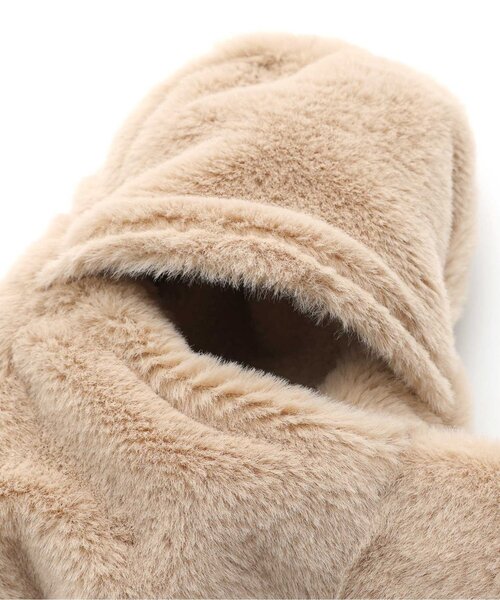 apres les cours（アプレレクール）の「ハートモチーフファーミトン（手袋・キッズ・ベージュ/アイボリー・120/140）」の18枚目の写真