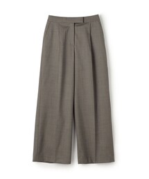 新品 タグ付 トゥモローランド ピルグリム グレンチェック スラックス 春夏 サマーグレンチェック タックワイドパンツ | maison