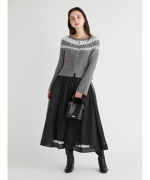 CELFORD セルフォード フェアアイルジップカーディガン CELFORD（セルフォード）の「フェアアイルジップカーディガン