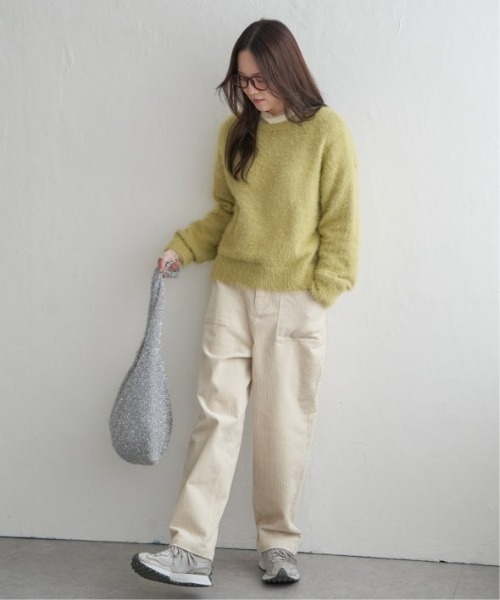 LBC（エルビーシー）の「ラメMIX2WAYカーデプルオーバー（カーディガン/ボレロ・レディース・グレー/カーキブラウン/イエロー系その他・M）」の17枚目の写真