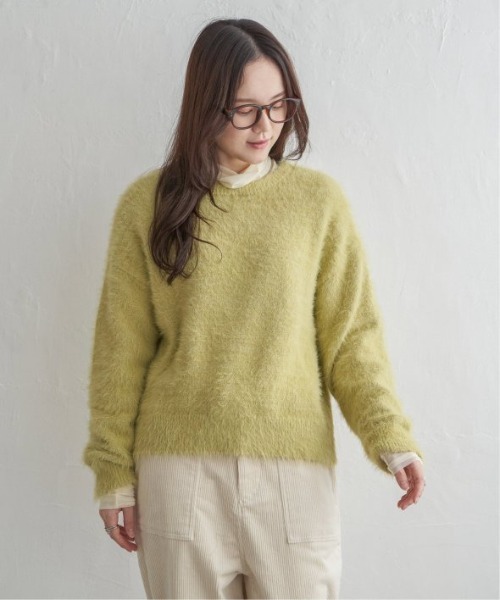 LBC（エルビーシー）の「ラメMIX2WAYカーデプルオーバー（カーディガン/ボレロ・レディース・グレー/カーキブラウン/イエロー系その他・M）」の22枚目の写真