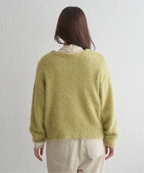 LBC（エルビーシー）の「ラメMIX2WAYカーデプルオーバー（カーディガン/ボレロ・レディース・グレー/カーキブラウン/イエロー系その他・M）」の12枚目の写真