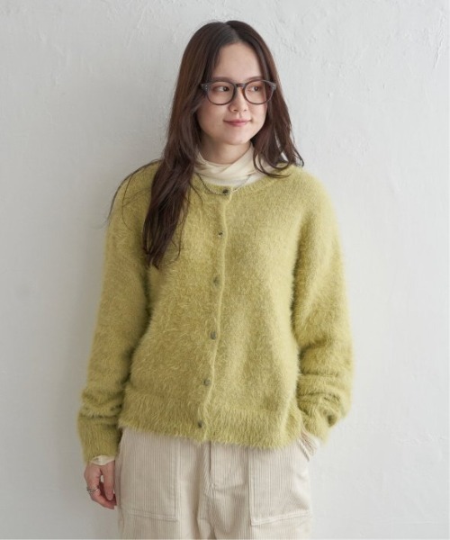 LBC（エルビーシー）の「ラメMIX2WAYカーデプルオーバー（カーディガン/ボレロ・レディース・グレー/カーキブラウン/イエロー系その他・M）」の13枚目の写真