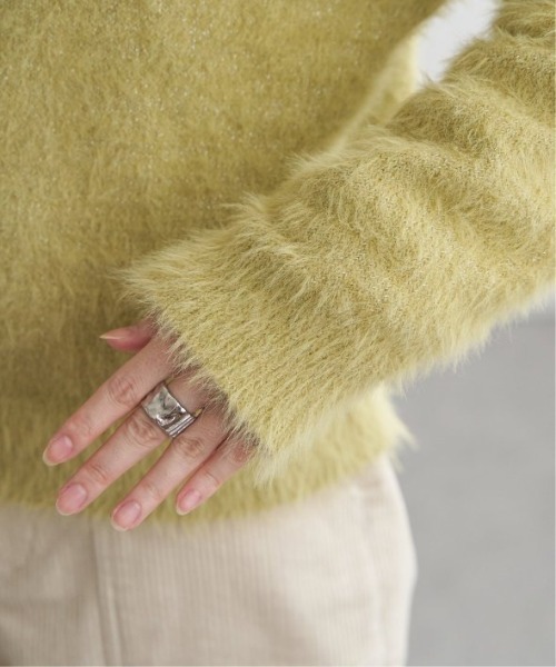 LBC（エルビーシー）の「ラメMIX2WAYカーデプルオーバー（カーディガン/ボレロ・レディース・グレー/カーキブラウン/イエロー系その他・M）」の16枚目の写真