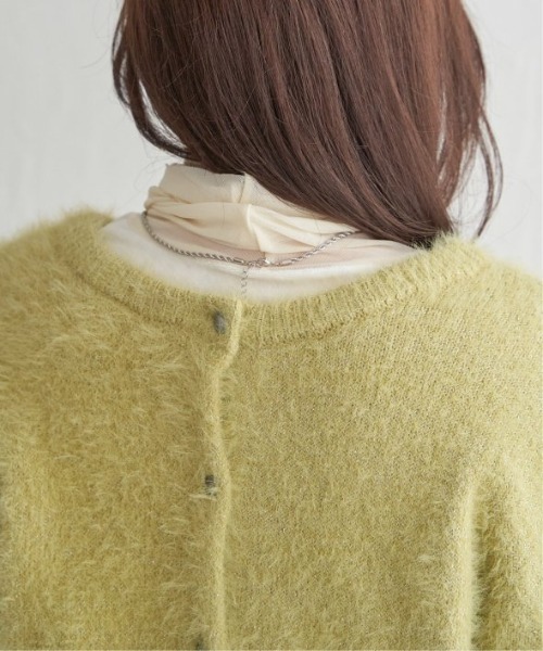 LBC（エルビーシー）の「ラメMIX2WAYカーデプルオーバー（カーディガン/ボレロ・レディース・グレー/カーキブラウン/イエロー系その他・M）」の6枚目の写真