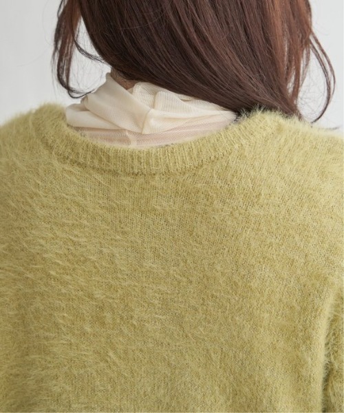 LBC（エルビーシー）の「ラメMIX2WAYカーデプルオーバー（カーディガン/ボレロ・レディース・グレー/カーキブラウン/イエロー系その他・M）」の8枚目の写真