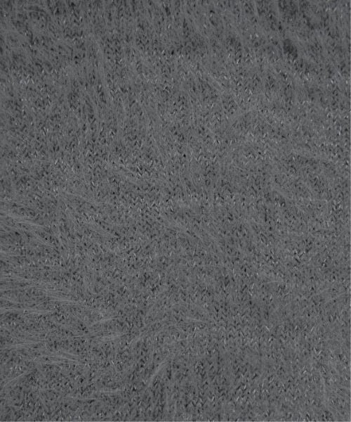 LBC（エルビーシー）の「ラメMIX2WAYカーデプルオーバー（カーディガン/ボレロ・レディース・グレー/カーキブラウン/イエロー系その他・M）」の10枚目の写真