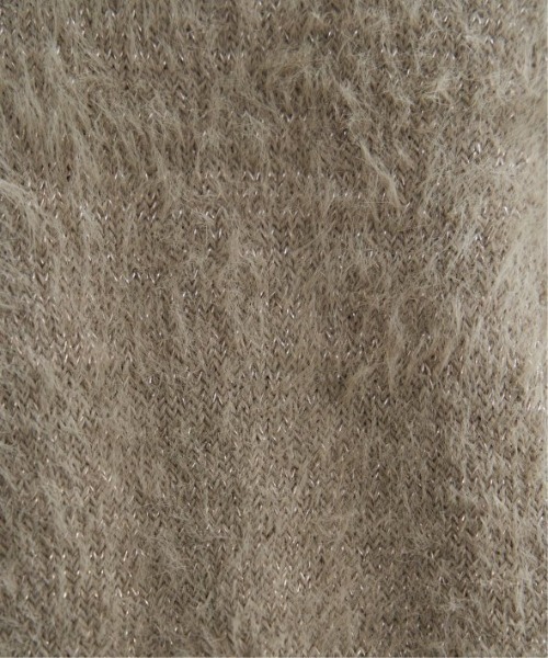 LBC（エルビーシー）の「ラメMIX2WAYカーデプルオーバー（カーディガン/ボレロ・レディース・グレー/カーキブラウン/イエロー系その他・M）」の4枚目の写真