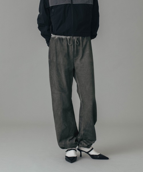 X-girl（エックスガール）の「FADED LOOSE SWEAT PANTS（スウェットパンツ・レディース・ブラック/ピンク/ライトブルー・S/M）」の13枚目の写真