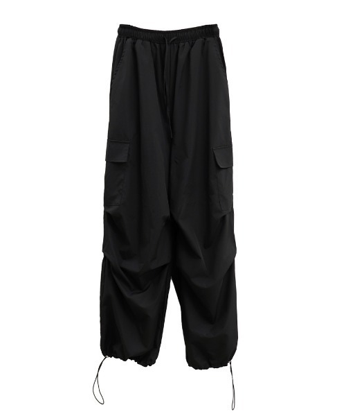 LVEU.（ラブユ.）の「【LVEU.】ワイドレッグカーゴパンツ / ボトムス パンツ カーゴ ワイド ルーズ カジュアル ブラック グレー チャコール（カーゴパンツ・レディース・グレー/ブラック/チャコールグレー・FREE）」の12枚目の写真