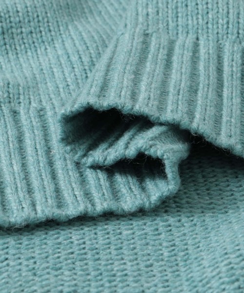 FORK&SPOON（フォークアンドスプーン）の「FORK&SPOON　ウォッシャブルローゲージニットプルオーバー（ニット/セーター・レディース・ホワイト系その他/ライトブルー/オフホワイト・1）」の17枚目の写真