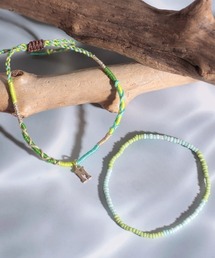 チチカカ（チチカカ）の「イニシャルミサンガブレスレット 2本セット（ブレスレット）」