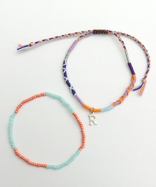 チチカカ（チチカカ）の「イニシャルミサンガブレスレット 2本セット（ブレスレット・レディース・その他6/その他5/その他3/その他2/その他1/その他4・FREE）」の12枚目の写真