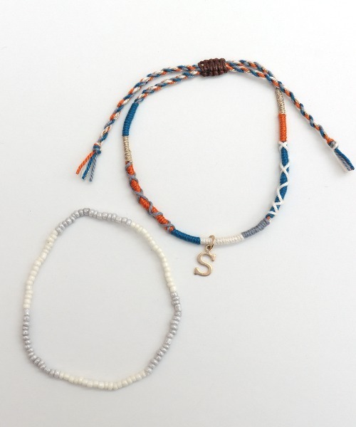 チチカカ（チチカカ）の「イニシャルミサンガブレスレット 2本セット（ブレスレット・レディース・その他6/その他5/その他3/その他2/その他1/その他4・FREE）」の13枚目の写真