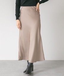 LinoU.（リノユー）の「サテンフレアスカート（スカート）」