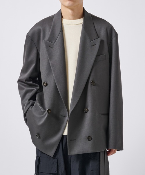 セール】 ウールツイード バルマカーンコート FOX TWEED