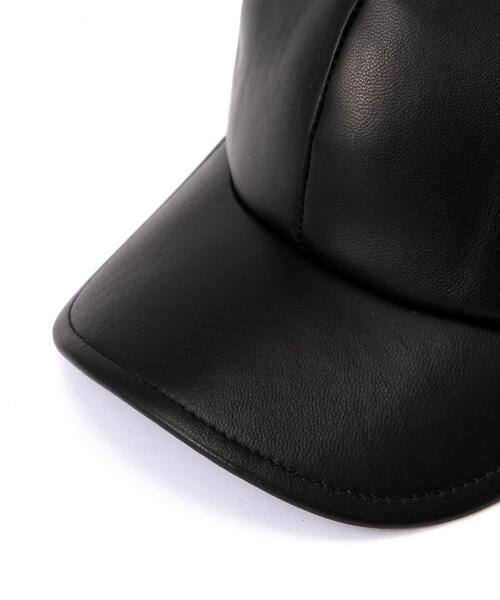 帽子 Schott LEATHER B.B CAP Schott/ショット/LEATHER B.B CAP/レザー ベースボールキャップ