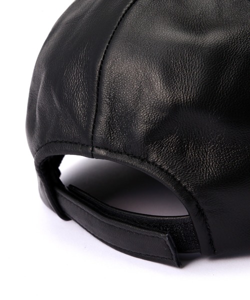 帽子 Schott LEATHER B.B CAP LEATHER B.B CAP/レザー ベースボールキャップ | Schott