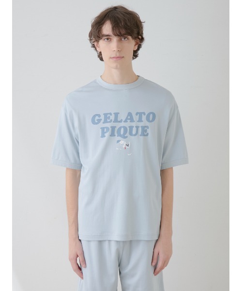 KOUSUKE SHIMIZU】【HOMME】ワンポイントTシャツ（ルームウェア
