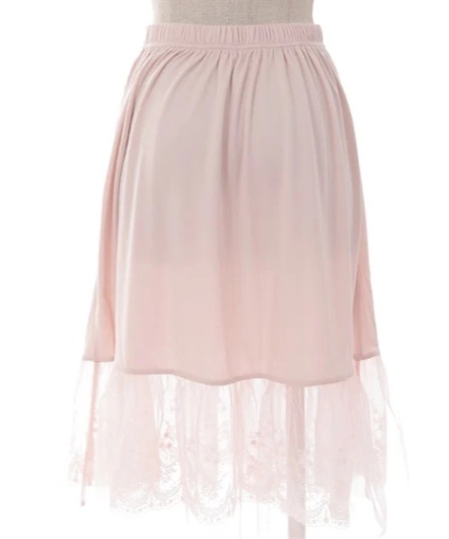 axes femme(アクシーズファム)の「選べる着丈チュールレースペチ(その他アンダーウェア/インナー・レディース・キナリ/ピンク/ブラック・SMALL/MEDIUM)」の7枚目の写真