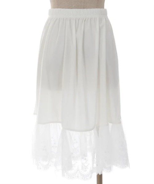 axes femme(アクシーズファム)の「選べる着丈チュールレースペチ(その他アンダーウェア/インナー・レディース・キナリ/ピンク/ブラック・SMALL/MEDIUM)」の16枚目の写真