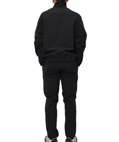 MMMM(エムエムエムエム)の「MMMM/ナイロンストレッチ トラックトップ 切り替えパンツ セットアップ(セットアップ・メンズ・カーキ/ブラック/ネイビー・LARGE/MEDIUM)」の5枚目の写真
