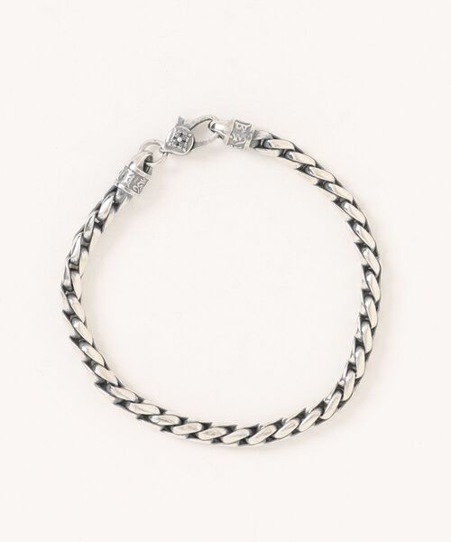 セール】【B-925 SILVER】925ブレスレット b925-b408-22g