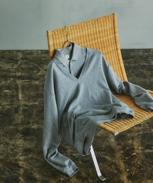 mocT | mocT / モクティ 別注 リヨセル Vネックスウェット(スウェット)