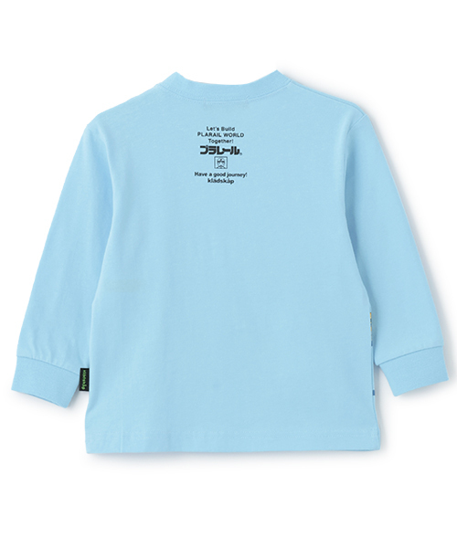 kladskap（クレードスコープ）の「【プラレール】長袖Tシャツ（Tシャツ/カットソー・キッズ・ライトブルー/サーモンピンク・90cm/110cm/100cm/120cm）」の3枚目の写真