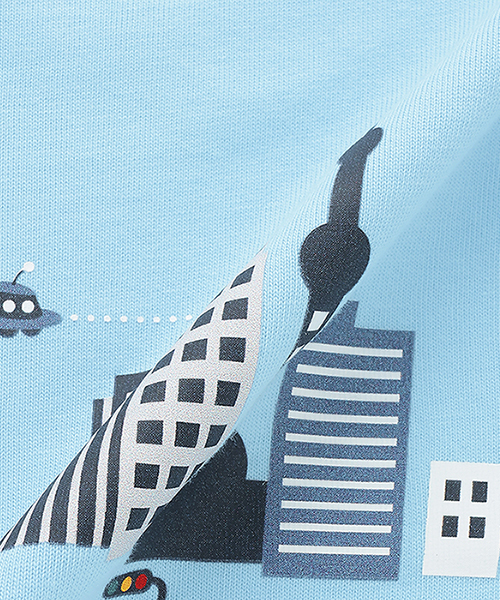 kladskap（クレードスコープ）の「【プラレール】長袖Tシャツ（Tシャツ/カットソー・キッズ・ライトブルー/サーモンピンク・90cm/110cm/100cm/120cm）」の8枚目の写真