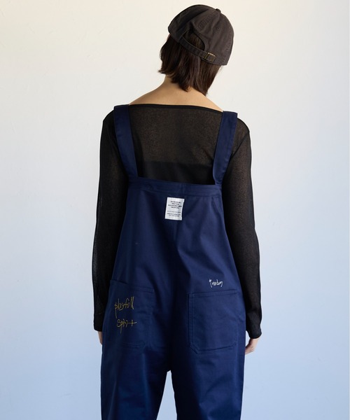 SOTT（ソット）の「Embroidered Overalls 刺繍オーバーオール
