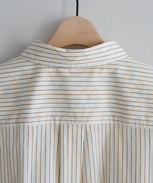 DISCOAT（ディスコート）の「【ユニセックス/WEB限定】ハンドライトロゴ刺繍オーバーシャツ（シャツ/ブラウス・レディース・ブルー/サックスブルー/アイボリー・FREE）」の19枚目の写真