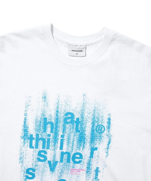 【ディスイズネバーザット】★ブラシペイントTシャツ★ セール】Brushed Paint Tee（Tシャツ/カットソー