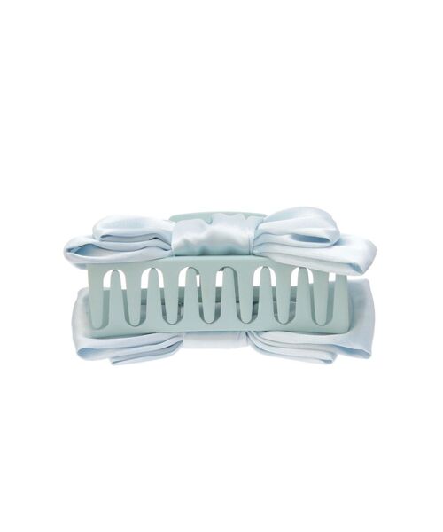 CALNAMUR（カルナムール）の「RIBBON HAIR CLIP/リボンヘアクリップ（バレッタ/ヘアクリップ・レディース・ピンク/ブルー・FREE）」の8枚目の写真