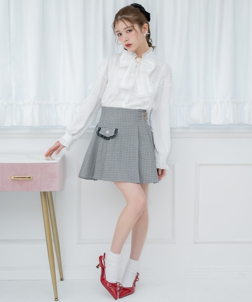 ROJITA evelyn スカートまとめ売り セール】レースティアードロングスカート（スカート）｜couture