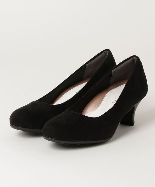 Lady worker（レディワーカー）の「たくさん歩く方に向けた約5.5㎝ヒールの軽量パンプス（パンプス・レディース・ブラック/ブラック系その他/ライトベージュ・22.5cm/23.5cm/24.5cm/23.0cm/24.0cm/25.0cm/22.0cm）」の6枚目の写真