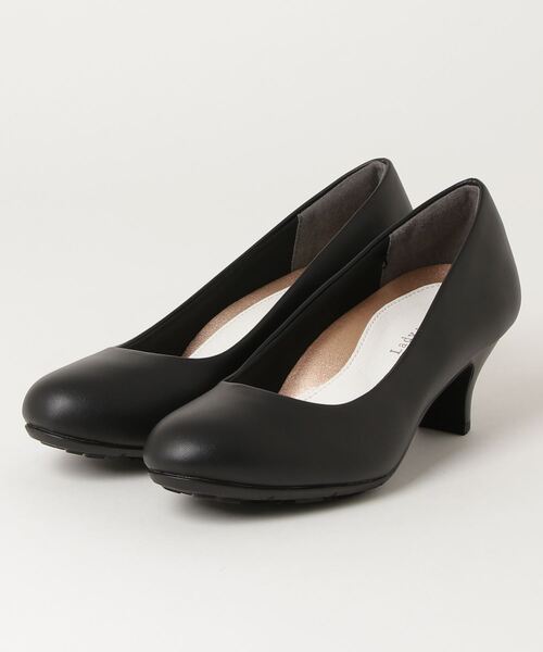 Lady worker（レディワーカー）の「たくさん歩く方に向けた約5.5㎝ヒールの軽量パンプス（パンプス・レディース・ブラック/ブラック系その他/ライトベージュ・22.5cm/23.5cm/24.5cm/23.0cm/24.0cm/25.0cm/22.0cm）」の7枚目の写真