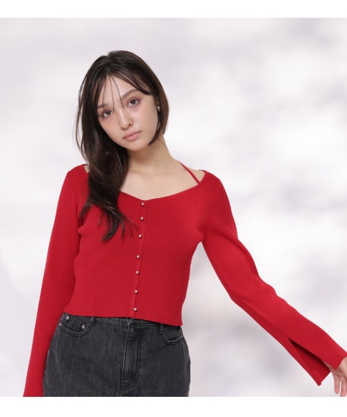 Rirandture（リランドチュール）の「バックシャンクロップドニット