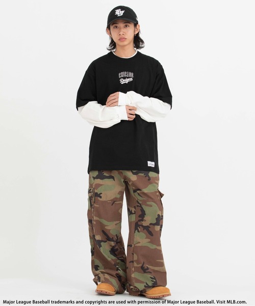 【新品未開封】MLB 東京シリーズ【Lサイズ】Tシャツ【Freeman】 pepper-mill-tee-navy-
