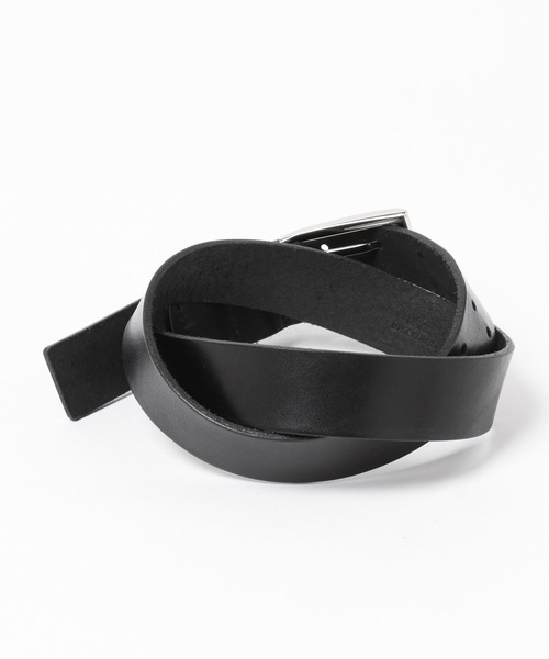 HARE（ハレ）の「【MADE IN JAPAN】スクエアバックルピンダブルベルト(HARE)（ベルト・メンズ・ブラック・FREE）」の6枚目の写真