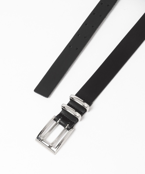 HARE（ハレ）の「【MADE IN JAPAN】スクエアバックルピンダブルベルト(HARE)（ベルト・メンズ・ブラック・FREE）」の9枚目の写真
