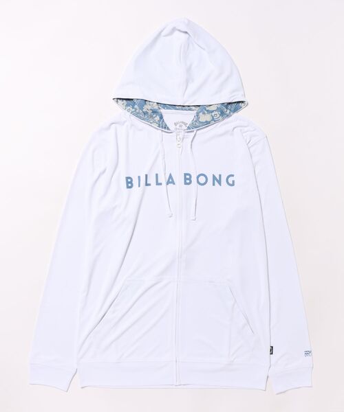 BILLABONG（ビラボン）の「BILLABONG/ビラボン ラッシュガード ジップパーカー UVケア BF01A-852（ラッシュガード・メンズ・ホワイト/ブラック・XL/L/M/S）」の19枚目の写真