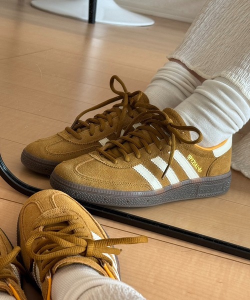 秋冬コーデ】ZOZO別注ハンドボールスペツィアルadidas JR7116 秋冬