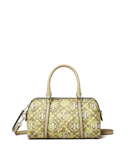 TORY BURCH(トリーバーチ)の「Tモノグラム メッシュ ドット プチバレルバッグ(ショルダーバッグ・レディース・サンドベージュ・ONE SIZE)」の2枚目の写真