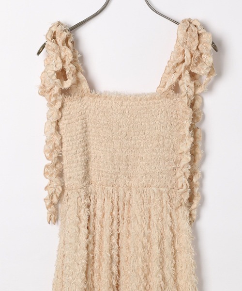 Heather（ヘザー）の「ジャガードフリルキャミワンピース　326090（ワンピース・レディース・ベージュ/ブラック/アイボリー・FREE）」の10枚目の写真