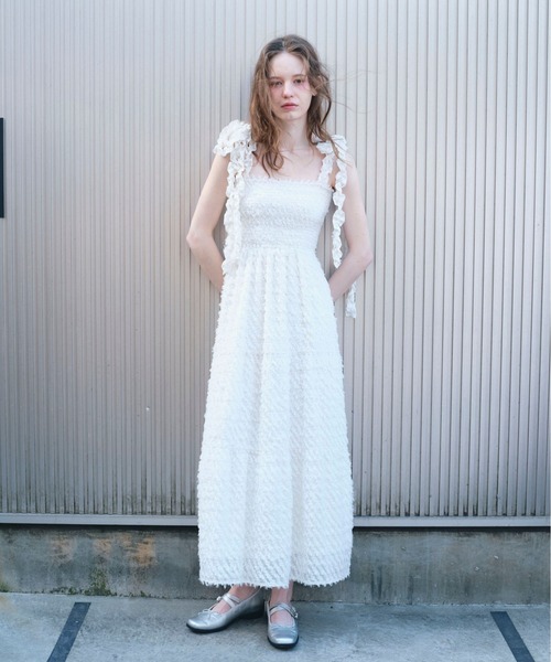 【新品未使用】オブリ⭐︎ ジャガードフリルワンピース lswp301-592.jpg