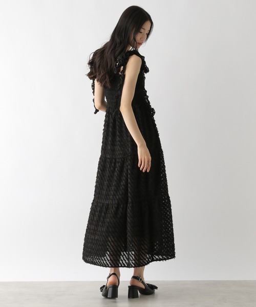 Heather ジャガードフリルキャミワンピース Heather｜ジャガードフリルキャミワンピース | Rakuten Fashion