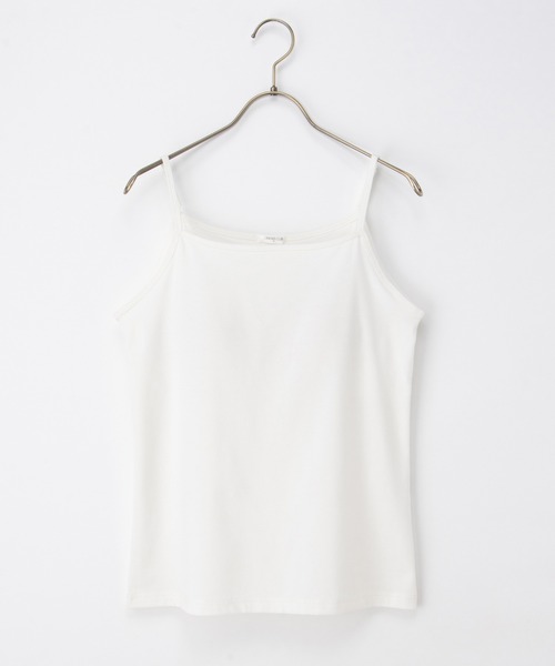 Honeys（ハニーズ）の「【ＵＶカット・吸水速乾】カップ付キャミソール（キャミソール・レディース・オフホワイト/イエロー系その他/ブラック/ミント/グレイッシュベージュ・L/LL/M/S）」の22枚目の写真