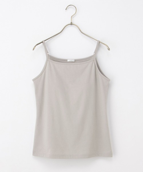 Honeys（ハニーズ）の「【ＵＶカット・吸水速乾】カップ付キャミソール（キャミソール・レディース・オフホワイト/イエロー系その他/ブラック/ミント/グレイッシュベージュ・L/LL/M/S）」の12枚目の写真