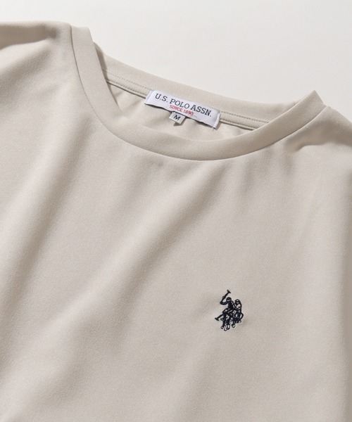 U.S. POLO ASSN.(ユーエスポロアッスン)の「【U.S. POLO ASSN./ユーエスポロアッスン】スムース ギャザープルオーバー(Tシャツ/カットソー・レディース・ネイビー/エメラルド/アイボリー・M/LL/L)」の22枚目の写真